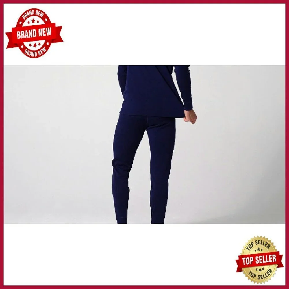 Men's 100% Merino Wool Thermal Base Layer Pants Lightweight Midweight